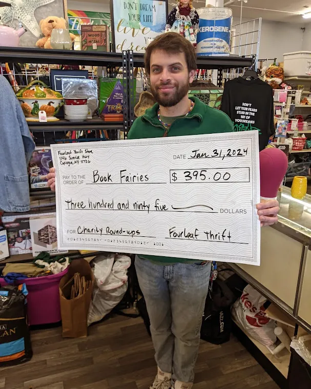 Round-up charity check presentation 3